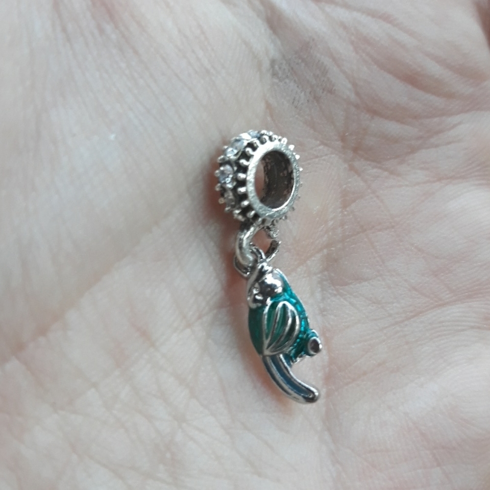 Blue Macaw Rio charm Pandora compatible Trynmera Brand